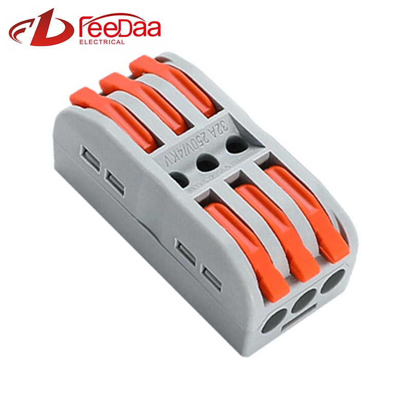 Sürətli tel kabel bağlayıcıları 3-də 3-də UTJ13-233